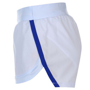 Women's High <b>Waist</b> Sporty Shorts Solid Light Blue Knitted Spandex Polyester Breathable <b>Elastic</b> <b>Waist</b> Regular Fit - Product Image 4