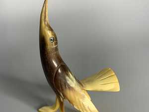 Natural Horn Artistic Show Piece Budget Friendly Handmade Tabletop Decorative Sculpture for Home Office Desk and <b>Shelf</b> Decor - Product Image 2