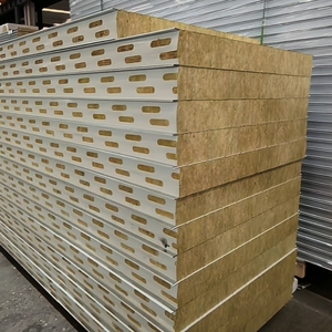 Panneau sandwich <span class=keywords><strong>en</strong></span> laine de roche haute densité pour <span class=keywords><strong>tunnel</strong></span> de revêtement, d'impression et de séchage, largeur 950/1150 mm - Product Image 3