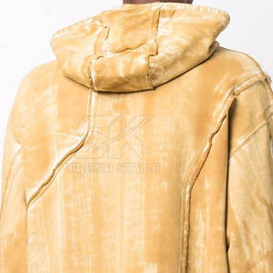 Nouveau design, sweats à capuche délavés à l'acide pour hommes, best-sellers, faible MOQ, vente en gros de sweats à capuche délavés à l'acide pour hommes - Product Image 6