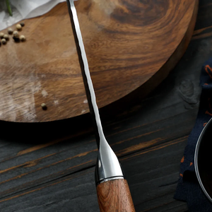 Custom Handmade Industrial Chef Cleaver <b>Knife</b> Carbon Steel Blade Wood Handle Eco-Friendly Ambidextrous Extra <b>Sharp</b> - Product Image 5
