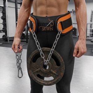 Cinturón de Soporte Lumbar para Fitness con Cadena para Levantamiento de Pesas, Dominadas, Powerlifting y Entrenamientos de Culturismo - Product Image 6