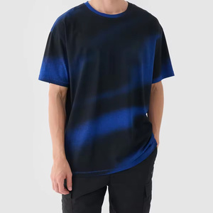 Vente en gros de t-shirts pour hommes, t-shirts oversize, logo personnalisé, t-shirts streetwear pour hommes, fournisseur, livraison rapide, en stock - Product Image 4