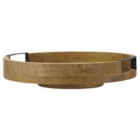 Heiß begehrter drehbarer Holz-Lazy-Susan-Teller für Esstische, großer runder Lazy-Susan-Organizer für Küchenarbeitsplatten und Tischplatten