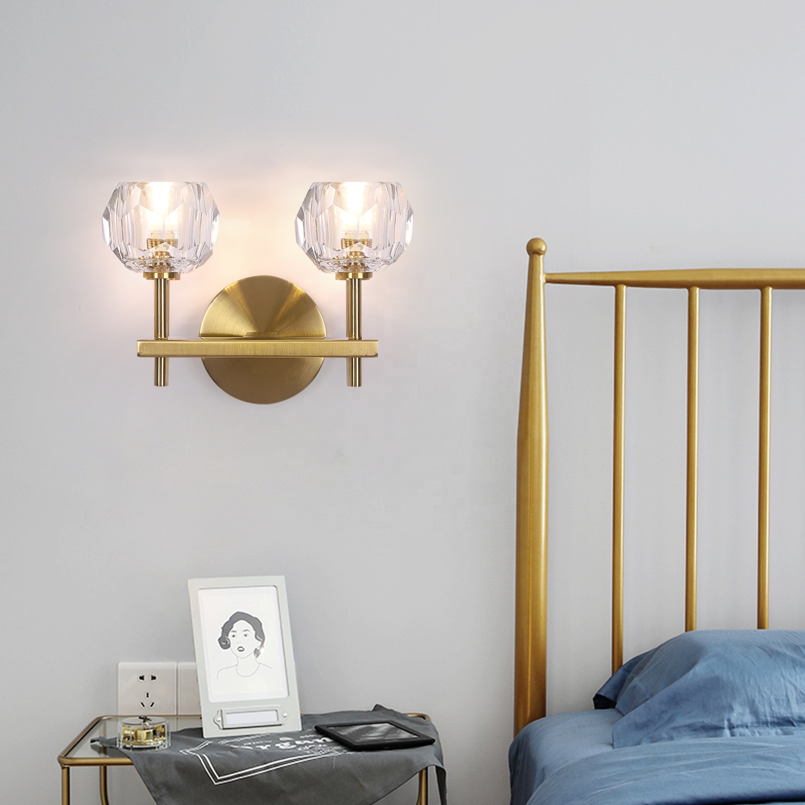 wall lamps big for hall
