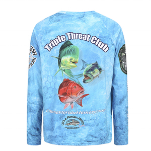 Fabricant de chemises de pêche personnalisées, vêtements respirants, légers et offrant une protection UV - Product Image 2