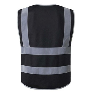 Chaleco de Seguridad Reflectante de Alta Visibilidad con Múltiples Bolsillos, Ropa de Trabajo Unisex, Material de Poliéster - Product Image 6
