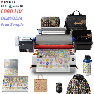 Imprimante UV à plat 6090 la plus vendue, tête d'impression I3200, jet d'encre UV LED, impression automatique haute vitesse sur œufs, acrylique, bois, verre, métal - Product Image 2