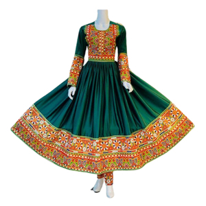 Ropa de boda afgana Kuchi, ropa afgana, ropa étnica, vestidos modestos para mujeres, cultura de la moda afgana, vestido afgano Kuchi - Product Image 1