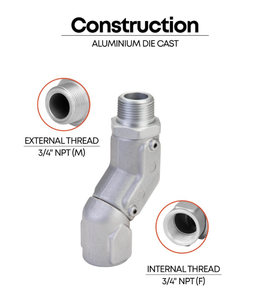 Buse pivotante à double plan pour applications aérospatiales - Product Image 3