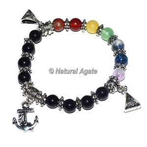 Bracelet en pierre des 7 chakras – Fournisseur en gros de pierres précieuses naturelles - Product Image 2
