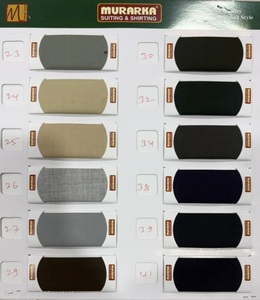 Tissu en viscose uni léger, tissé, 130 GSM, extensible, résistant aux plis, respirant, séchage rapide, pour vêtements homme, femme, garçon - Product Image 6