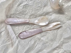 ช้อนเปลือกหอยมุกทำมือสุดเก๋สำหรับร้านอาหาร ของหวาน และตกแต่งโต๊ะอาหาร - Product Image 4