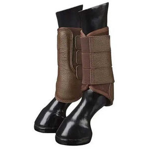 Protège-tendons et protège-essenceurs VALNERO pour chevaux, fabriqués sur mesure au Pakistan, avec rembourrage absorbant les chocs, soutien complet des tendons et des essenceurs, durables - Product Image 4