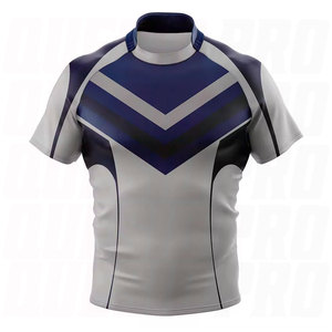 Wholesale Custom Made Breathable Printed Rugby Jerseys and Uniforms for Men 100% Polyester High Quality <b>Athletic</b> Teamwear Quick - Product Image 2
