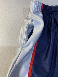 Pantalones Cortos de Baloncesto de Malla, Estilo Urbano Hip-Hop, Última Moda, Corte Holgado, Transpirables, de Secado Rápido, Venta al Por Mayor, 100% Poliéster, Servicio OEM Personalizado - Product Image 4