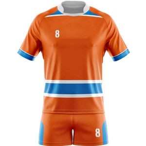 เสื้อรักบี้คุณภาพสูงขายส่ง ปักโลโก้ตามสั่ง ชุดยูนิฟอร์มรักบี้ - Product Image 2