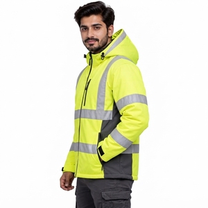 Ropa de Trabajo Resistente al Fuego y Térmica, Ajuste Cómodo, Construcción Ligera, Chaqueta de Seguridad Reflectante - Product Image 3