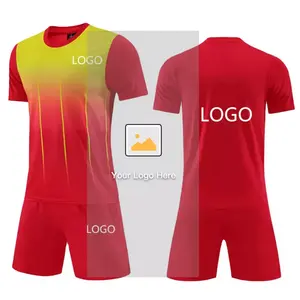 Uniformes de Fútbol Profesionales Transpirables de Manga Corta al por Mayor, OEM de Alta Calidad - Product Image 1