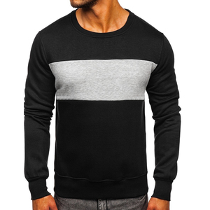 Sweat-shirts d'hiver en gros à prix abordable, respirants, durables, surdimensionnés, couleur unie, thermiques pour hommes, OEM - Product Image 2