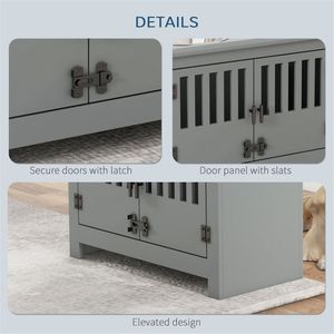 Armadio per la Conservazione del Cibo per Cani, per Case e Mobili per Animali Domestici - Product Image 4