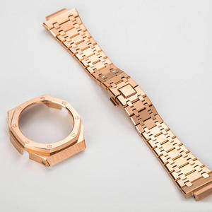 Accessoires de luxe <span class=keywords><strong>Casioak</strong></span> avec lunette en métal, boîtier en acier inoxydable de 48 mm, kit de modification GA2100 pour kit de modification GA2110 - Product Image 3