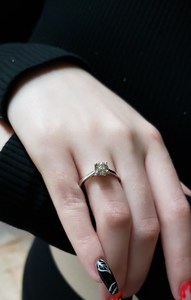 1 CT Lab Grown <b>Diamond</b> <b>Ring</b> in 18K Gold | IGI Certified for | Luxury Engagement Wedding <b>Ring</b> | Elegant Bridal Jewelry - Product Image 3