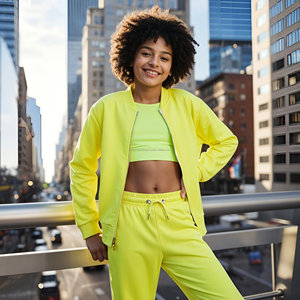 ชุดเดรสผ้าฟลีซสไตล์ลำลองสำหรับวัยรุ่นเหมาะสำหรับทั้งผู้หญิงและผู้ชาย - Product Image 3