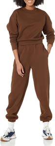 Haut de yoga pour femme personnalisable, écologique, imperméable, coupe-vent, 100 % coton polaire, manches longues, séchage rapide, respirant, vente en gros - Product Image 5