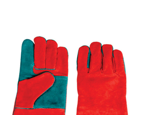 TIG MIG Welding Goatskin Fleece Lined Breathable/Comfortable Straight Thumb Anti-Smash Molten Metal Splash Test <b>Type</b> High <b>Gloves</b> - Product Image 3