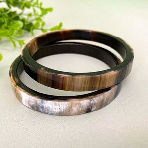 Modern Buffalo Horn Cuff <b>Bracelet</b> Featuring Natural Horn Patterns For Distinctive Fashion Appeal - Product Image 6