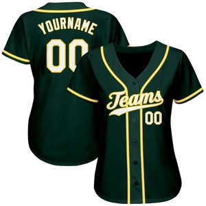 Maillot de baseball personnalisé brodé style uniforme, vente en gros, maillot de baseball vierge pas cher, vêtements de sport, nouveaux maillots de baseball imprimés - Product Image 2