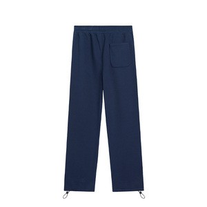 Custom 445gsm Embroidered Custom Logo Essential Fleece Casual Canvas <b>Men's</b> High Quality Pullover Sweatpants Heavyweight Straight - Product Image 2