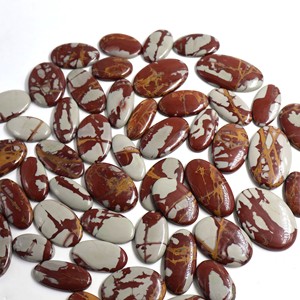 Cabujón de Jaspe Noreena Natural de Calidad, Gema de Cristal Curativa, Corte Marquesa, Corte Pera, Tamaño Libre, OEM Disponible, Joyería Suelta - Product Image 4