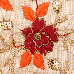 Premium Sequence Embroidery Fabric For Women Fashion Wear Designer Garments Party Wear Dresses Kaftan Abaya Bridal Wear - Product Image 4