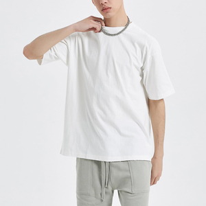 Camiseta extragrande para hombre, estilo Hip Hop, holgada, de manga corta, de algodón pesado, informal, de verano, a la moda, ropa de calle - Product Image 2