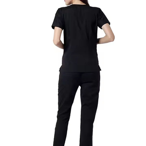 Conjuntos de Uniformes Médicos Personalizados Antiarrugas, Blanqueadores, de Punto, Ecológicos, de Spandex/Poliéster para Hospital - Product Image 2