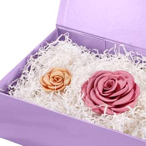 Caja de Regalo Magnética Reutilizable TH CBB-561, Fácil de Ensamblar, con Relieve, Acabado Elegante en Lavanda, Material Reciclado, Diseño Personalizado - Product Image 4