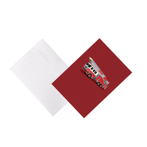 Tarjeta de Felicitación 3D Pop-Up de Camión de Bomberos con Diseño Personalizado para el Día del Padre y Cumpleaños - Arte en Papel Viet - Product Image 4