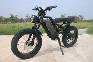 Bicicleta Eléctrica de Fábrica, 1500W, Bicicleta Urbana Eléctrica Resistente, Llantas Gruesas Todoterreno de 20 Pulgadas, Cuadro de Aleación de Aluminio, Bicicleta de Montaña Lista para Enviar - Product Image 4