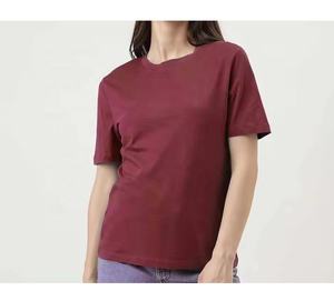 เสื้อยืดทรงเข้ารูปปักโลโก้สำหรับผู้หญิง เสื้อผ้ากีฬา โพลีเอสเตอร์ ทรงครอป - Product Image 2