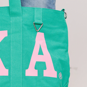 AKA Solid Green Tote <b>Bag</b> Women <b>Large</b> Capacity Shoulder Handbag Reusable Casual Shopping Carryall <b>Bag</b> for Travel <b>Work</b> School - Product Image 3