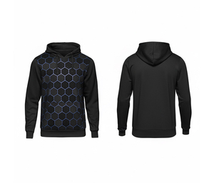 Sudaderas con Capucha Personalizadas al por Mayor, Sublimadas, Ecológicas, de Poliéster/Algodón 220g, Ropa Deportiva, Fabricante de Uniformes Personalizados para Equipos - Product Image 1