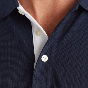 T-shirt de golf décontracté personnalisé de haute qualité pour hommes, respirant, écologique, à manches courtes, grandes tailles, OEM disponible - Product Image 5