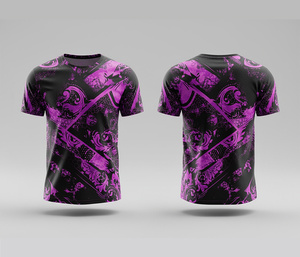 Custom Printed Sports T-Shirt for Custom Design | <b>Men</b> Women Youth Sizes | Lightweight Quick Dry Training Sportswear Wholesale - Product Image 2