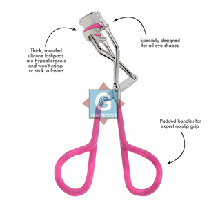 Recourbe-cils en acier inoxydable de haute qualité, durable, disponible en différentes couleurs, pour les soins de beauté personnels - Product Image 1
