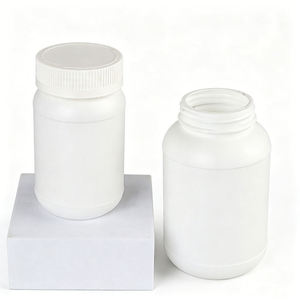 <b>200ML</b> 400ML WHITE HDPE PLASTIC ROUND JAR - Product Image 4