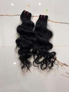 Extensiones de Cabello Humano Indio Virgen de un Solo Donante, Ondulado Suelto, Paquete de Trama Virgen, Envío Rápido - Product Image 3