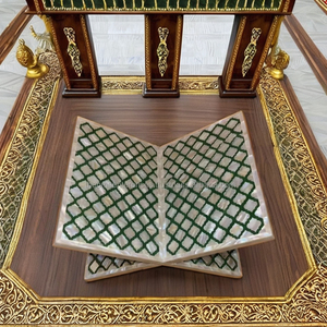 Soporte para libros con incrustaciones de nácar personalizadas con diseño marroquí para libros sagrados y religiosos, incrustaciones de concha islámica Rahel - Product Image 1
