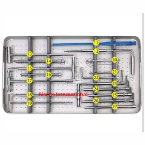 Kit d'instruments pour la reconstruction fémorale avec clou intramédullaire BISONS – Kit chirurgical orthopédique - Product Image 2